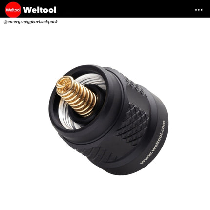 Weltool BB6 Body+TC70 Tailcap ชุดลำตัวสั้นสำหรับ LH8 - Emergency Gear Backpack