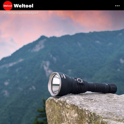 Weltool F11R “Dragon from Forest” Seachlight 2100 Lumens 1,332M - Emergency Gear Backpack