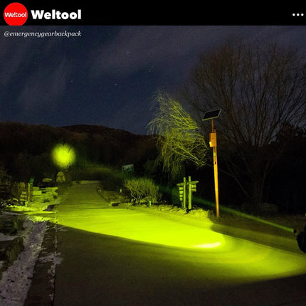 Weltool F11R “Dragon from Forest” Seachlight 2100 Lumens 1,332M - Emergency Gear Backpack