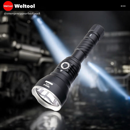 Weltool F11R “Dragon from Forest” Seachlight 2100 Lumens 1,332M - Emergency Gear Backpack