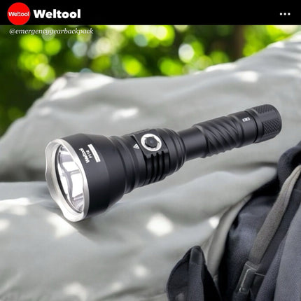 Weltool F11R “Dragon from Forest” Seachlight 2100 Lumens 1,332M - Emergency Gear Backpack