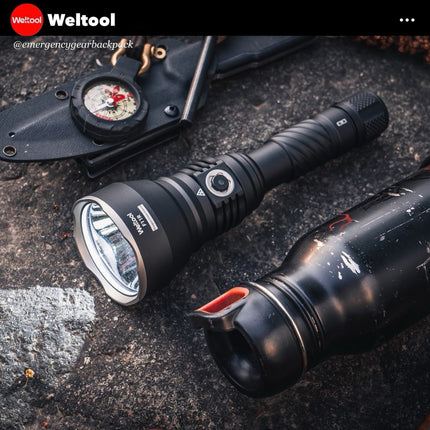 Weltool F11R “Dragon from Forest” Seachlight 2100 Lumens 1,332M - Emergency Gear Backpack