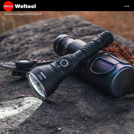 Weltool F11R “Dragon from Forest” Seachlight 2100 Lumens 1,332M - Emergency Gear Backpack
