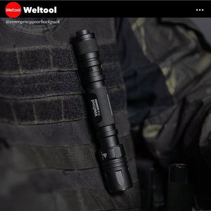 Weltool T15 Elfin Flutist LED Tactical Penlight - Emergency Gear Backpack