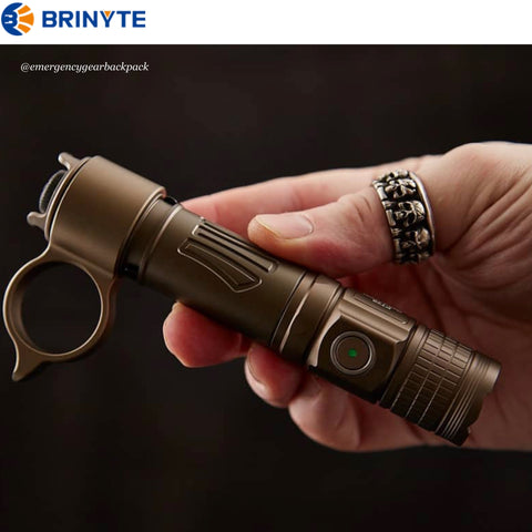 BRINYTE PT28 Oathkeeper 1600LMS 245M Tactical Flashlight