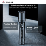 Klarus A1 High-Performance Tactical Flashlight