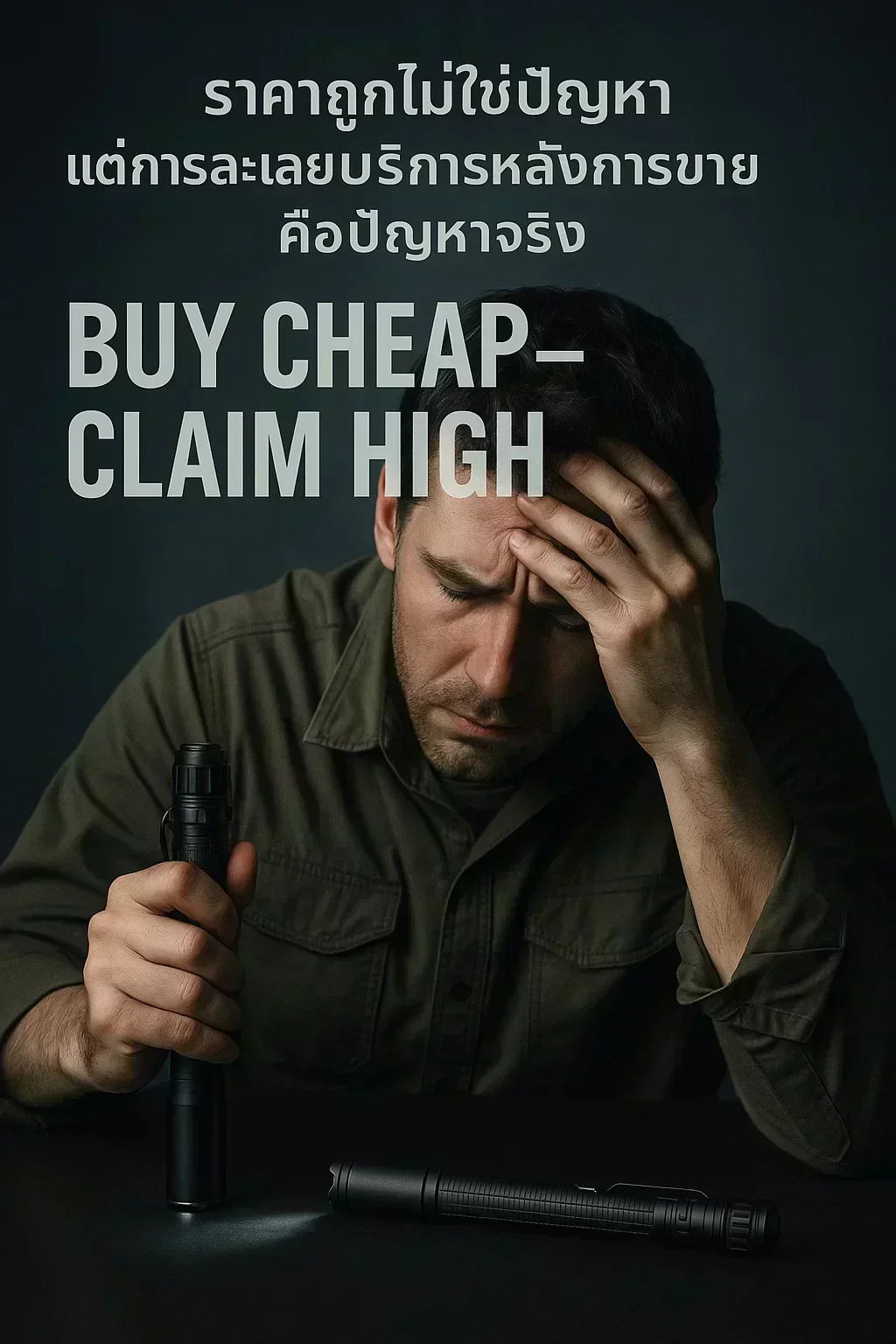 เมื่อแบรนด์ขายตรง… ตลาดไฟฉายมืออาชีพกำลังเปลี่ยนไปอย่างรวดเร็ว