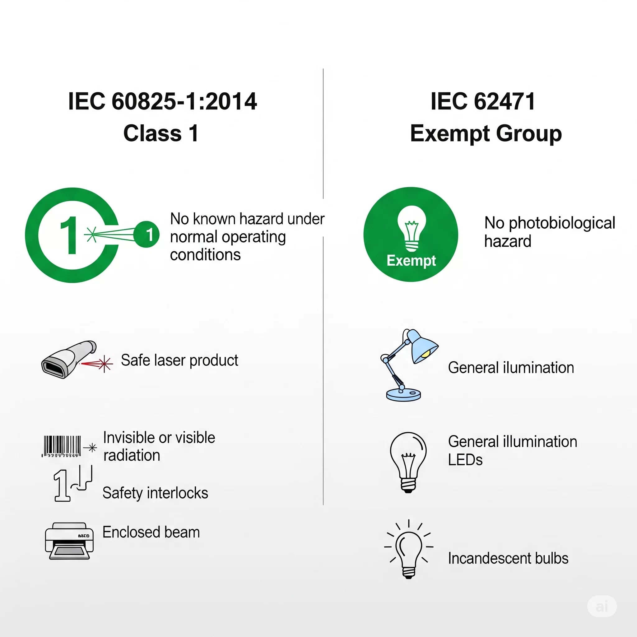 ทำความเข้าใจมาตรฐาน IEC สำหรับไฟฉายและแหล่งกำเนิดแสง LEP/LED