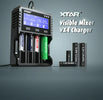 คู่มือการใช้งาน XTAR VX4 Visble Mixer Smart Battery Charger & Tester