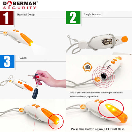Doberman Electronic Defense Whistle SE-0302