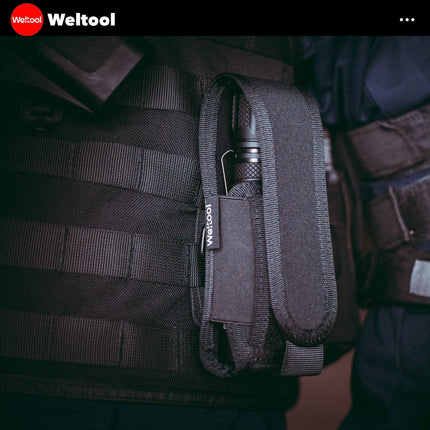 Weltool W3 Pro TAC Tactical LEP Flashlight 930 Lumens 547,000CD 1,479M
