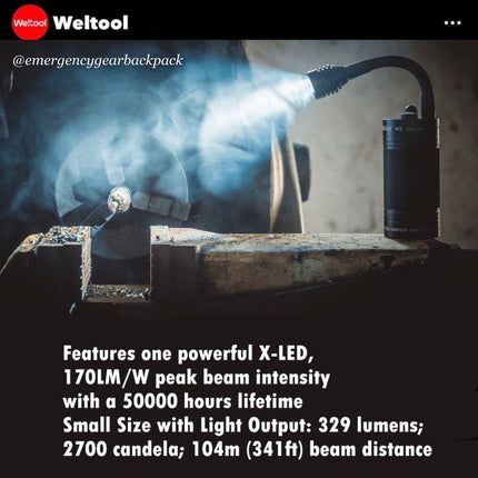 Weltool M3 Magnetic Base Work Light
