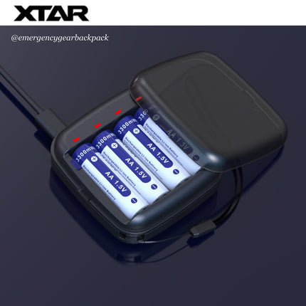 XTAR BC4 1.5V&1.2V Battery Charger