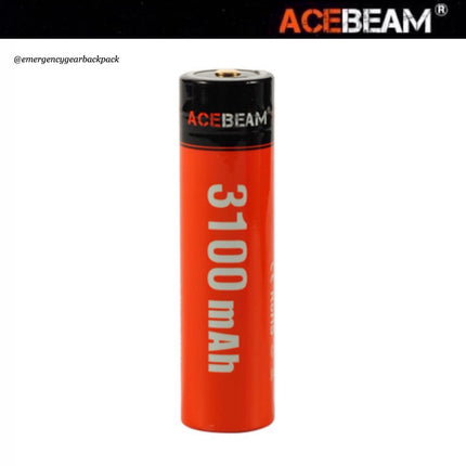 ACEBEAM ARC18650H-310A IMR18650  3100mAh 20A