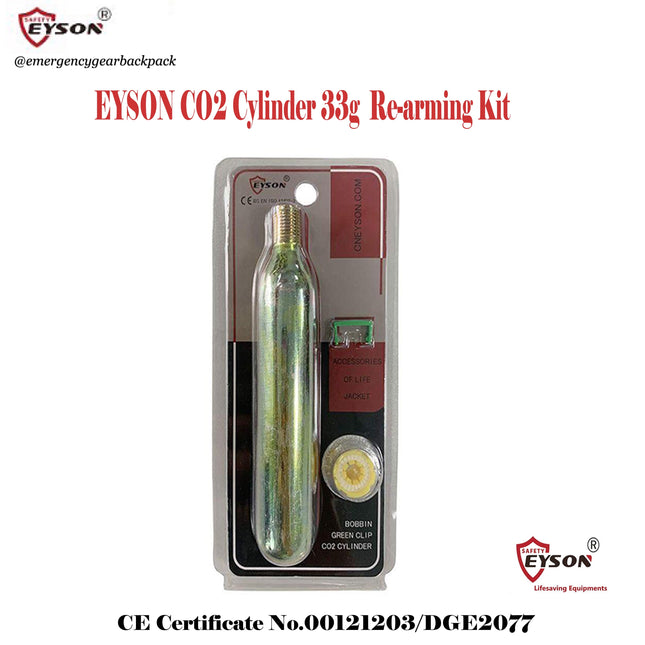 EYSON Co2 Cylinder 33g Life Jacket Re-arming Kit
