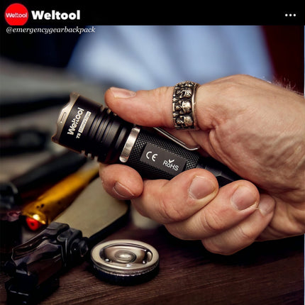 Weltool T5 420LMS 191M Compact Tactical Flashlight