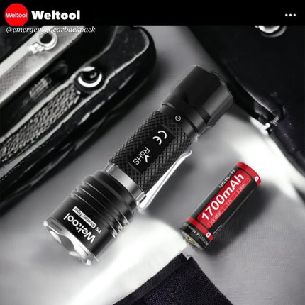 Weltool T5 420LMS 191M Compact Tactical Flashlight