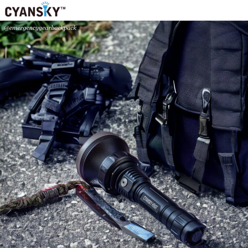 Cyansky H5GT Dual-light source Searchlight