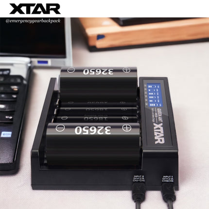 XTAR QUEEN ANT MC6 Li-ion 32650 Battery Charger