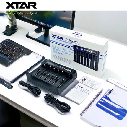 XTAR QUEEN ANT MC6 Li-ion 32650 Battery Charger