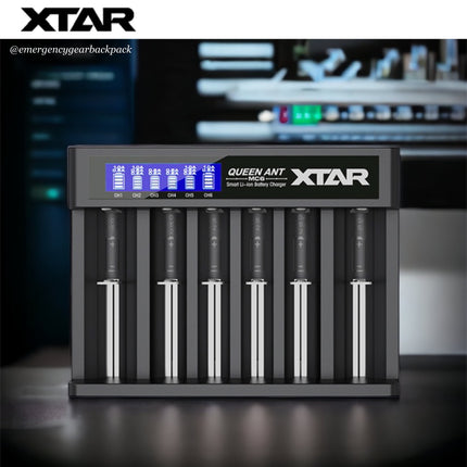 XTAR QUEEN ANT MC6 Li-ion 32650 Battery Charger