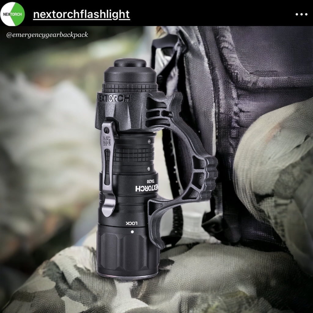NEXTORCH TA20 Tri-Setting  Compact Tactical Flashlight 1000LMS 210M