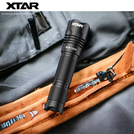 XTAR B20 1200 Sports Flashlight 1200LMS 240M