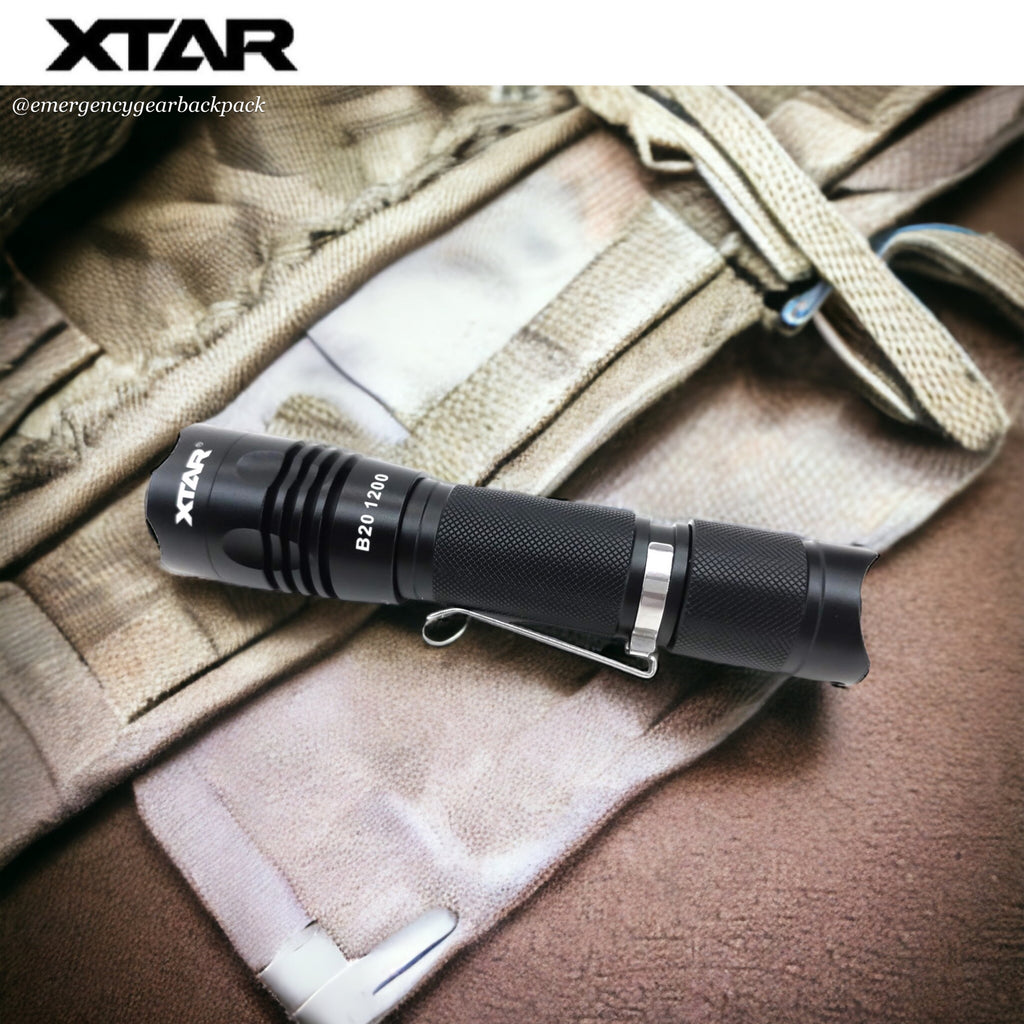 XTAR B20 1200 Sports Flashlight 1200LMS 240M