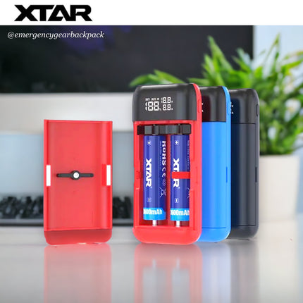 XTAR PB2SL Portable Battery Charger & Power Bank QC3.0 & PD3.0