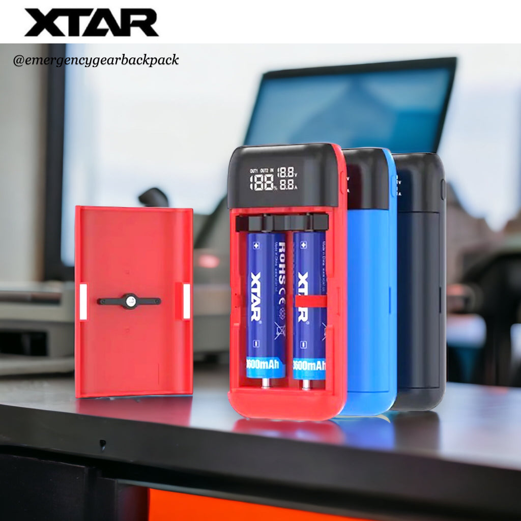 XTAR PB2SL Portable Battery Charger & Power Bank QC3.0 & PD3.0