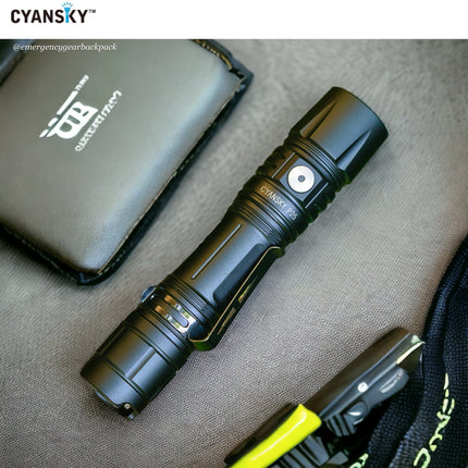 Cyansky P25 V2.0 Outdoor Flashlight 3600LMS 208M