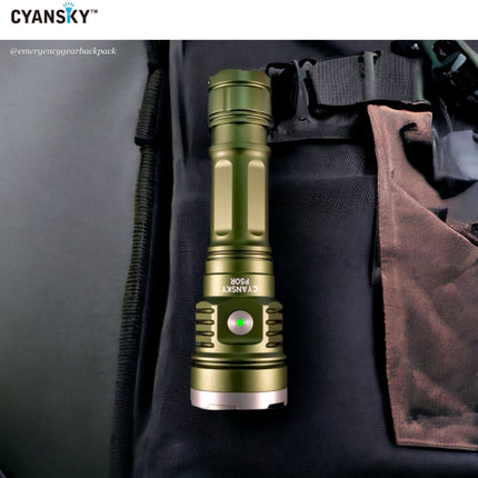Cyansky P50R High Performance Outdoor Flashlight 12000 Lumens 328M