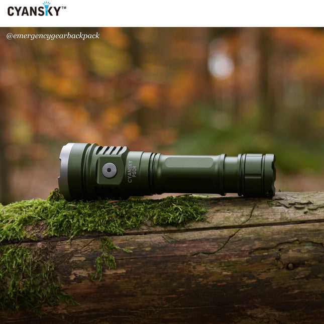 Cyansky P50R High Performance Outdoor Flashlight 12000 Lumens 328M