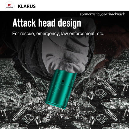 Klarus K10 EDC Flashlight 1200 Lumens 185M
