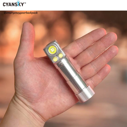 Cyansky HS7R Multifunctional Rechargeable L-shaped Headlamp Updated Version