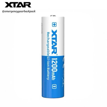 XTAR 14500 1200mAh 3.6V 2.5A Li-ion Rechargeable  Battery