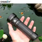 Cyansky Carbon Portable Steady Beam Searchlight 2000 Lumens 450M