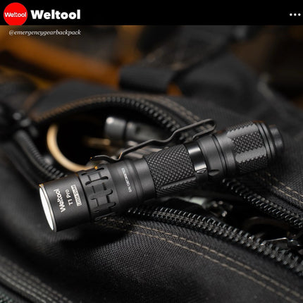 Weltool T1 Pro V3 EDC Flashlight 600 Lumens 313M