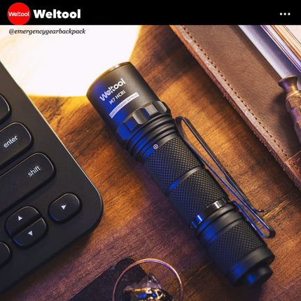Weltool M7 HCRI CRI98 EDC Flashlight