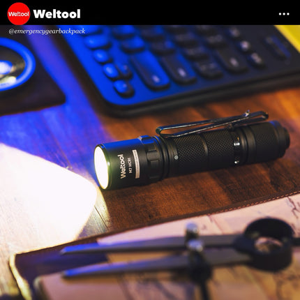 Weltool M7 HCRI CRI98 EDC Flashlight