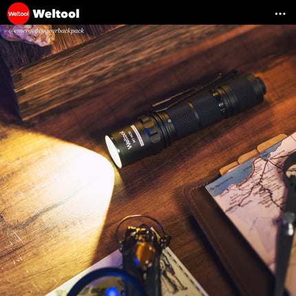 Weltool M7 HCRI CRI98 EDC Flashlight