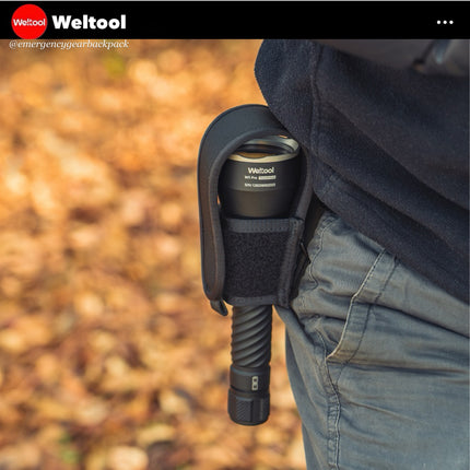 Weltool FH6 V2.0 Semi-closed Nylon Flashlight Holster for W4Pro/ W5Pro