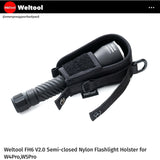 Weltool FH6 V2.0 Semi-closed Nylon Flashlight Holster for W4Pro/ W5Pro
