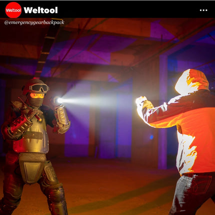 Weltool T19 with self defense beam.