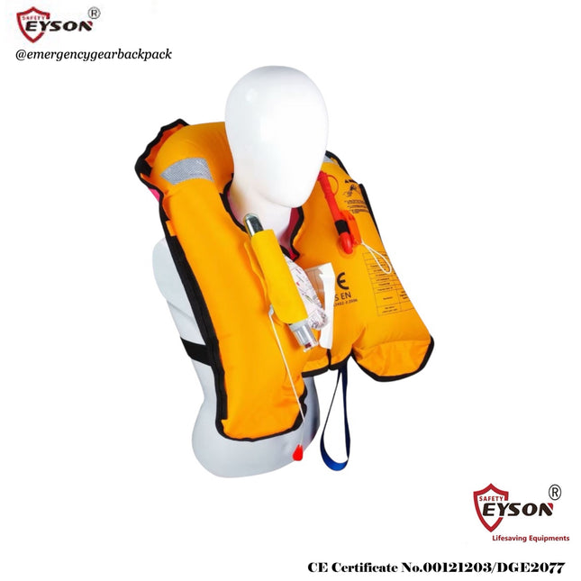 EYSON YSH709 Inflatable Life Jacket CE/SOLAS Certified
