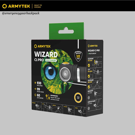 Armytek Wizard C1 Pro Magnet USB (Warm Light)