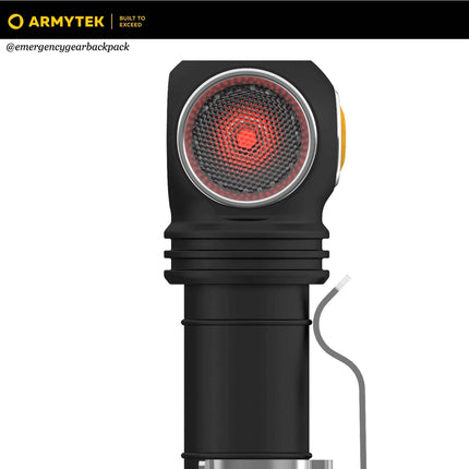 Armytek Wizard C2 WR  Warm + Red Light — Multi-Flashlight 3-in-1