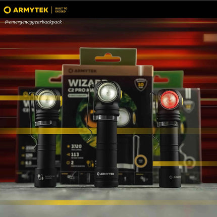 Armytek Wizard C2 Pro Warm Light — Multi-Flashlight 3-in-1