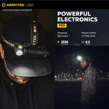 Armytek Wizard C2 Pro Warm Light — Multi-Flashlight 3-in-1