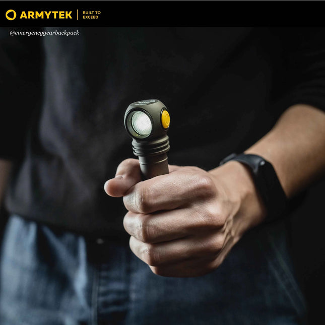Armytek Wizard C2 Pro Olive White Light  — Multi-Flashlight 3-in-1